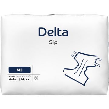 Scutece pentru adulti M3 2800ml Delta Slip, 24 bucati, Abena