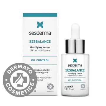 Ser matifiant pentru ten mixt si gras Sesbalance, 30ml, Sesderma