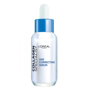 Serum antirid cu peptide de colagen Collagen Specialist, 30ml,  L'Oreal Paris