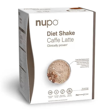 Shake Caffe Latte, 12 portii, Dieta Nupo