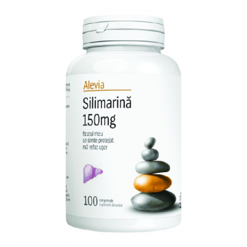 Silimarina, 150 mg, 100 comprimate, Alevia