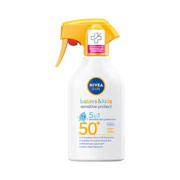 Spray protectie solara cu SPF50+ Babies & Kids, 270ml, Nivea