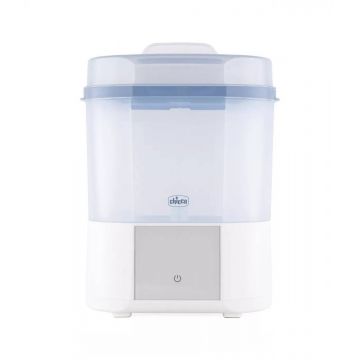 Sterilizator electric digital cu uscator pentru biberoane si accesorii mici 0 luni+, 1 bucata, Chicco
