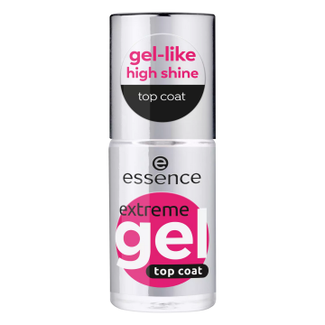 Top coat 01 Gloss to Go, Extreme Gel Top Coat, 8 ml, Essence