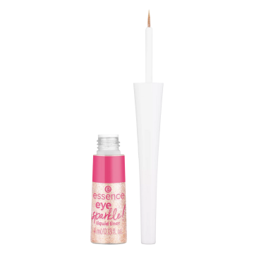 Tus de ochi Sparkle!, 01 Sparkling Lights Silver, 4 ml, Essence