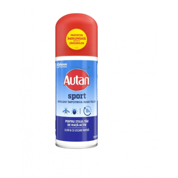 Autan Sport Spray repelent impotriva insectelor 100 ml