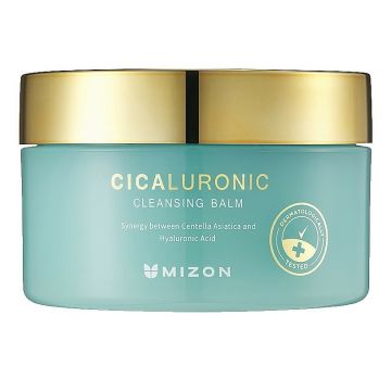 Balsam demachiant cu acid hialuronic si CICA, Mizon Cicaluronic Cleansing Balm, 80ml
