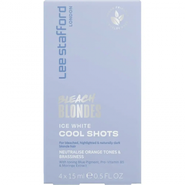 Balsam nuantator Bleach Blondes Ice White, 4x15ml, Lee Stafford