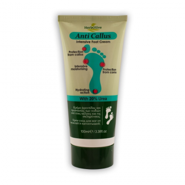 Crema anti-bataturi cu 20% uree, 100ml, Herbolive