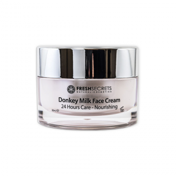 Crema de fata hranitoare 24h cu lapte de magarita, 50ml, Fresh Secrets