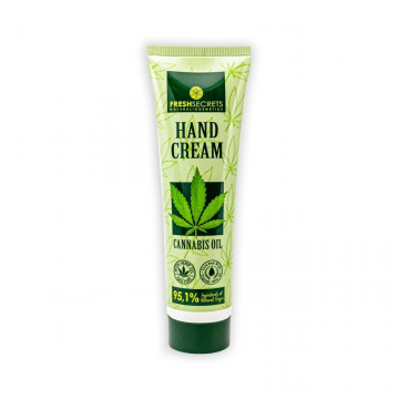 Crema de maini cu ulei de canepa, 100ml, Fresh Secrets