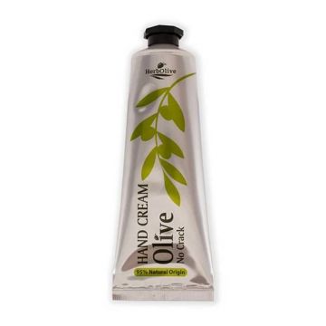 Crema de maini cu ulei de masline si pantenol No Crack, 75ml, Herbolive