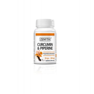 Curcumin si Piperine 30 capsule Curcumin si Piperine 30 capsule