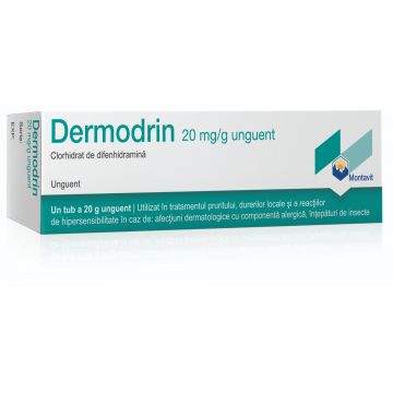 Dermodrin unguent, 20g, Montavit Dermodrin unguent, 20g, Montavit