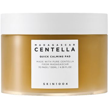 Dischete cu efect calmant și hidratant Centella Skin1004, 70 bucati (Gramaj: 70 buc)