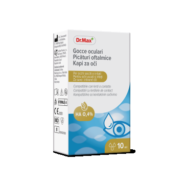 Dr. Max Picaturi oftalmice 0.4% HA, 10ml