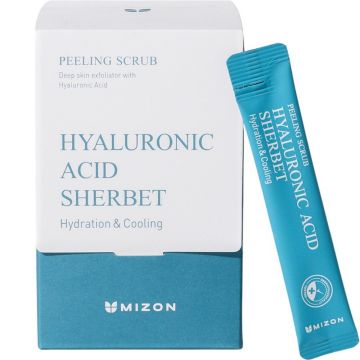 Exfoliant facial hranitor cu acid hialuronic, MIZON, 40 buc