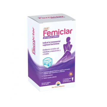 Femiclar Gel vaginal 7 unidoze 5 ml
