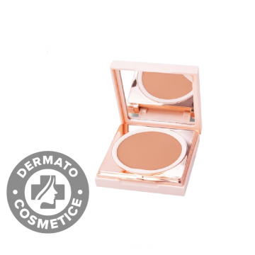 Fond de ten compact cu formula cremoasa 503 Miel Defence Color Second Skin, 9ml, Bionike
