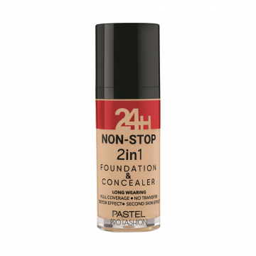 Fond de ten si corector 2in1 24h Profashion No. 603 Ivory, 30ml, Pastel