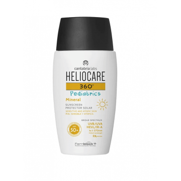 Heliocare 360 Pediatrics Mineral Crema pentru protectie solara SPF50+ 50 ml
