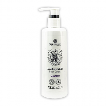 Lotiune de corp clasica cu lapte de magarita, 200ml, Fresh Secrets
