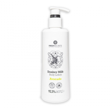 Lotiune de corp cu lapte de magarita si ulei de avocado, 200ml, Fresh Secrets