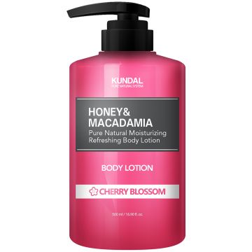 Lotiune de corp Honey & Macadamia Pure Cherry Blossom, 500ml, Kundal