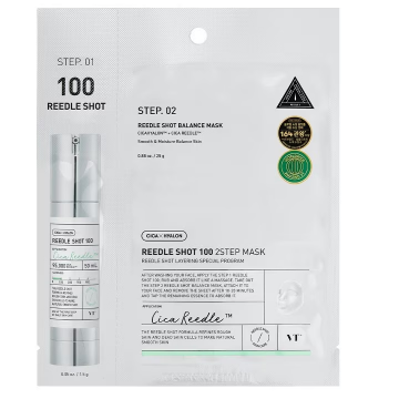Masca de fata Reedle Shot 100, 1 bucata, VT Cosmetics