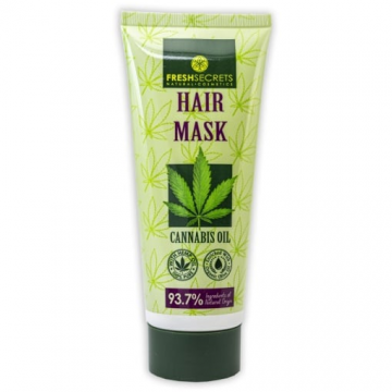 Masca de par cu canabis si ulei de masline, 200ml, Fresh Secrets Masca de par cu canabis si ulei de masline, 200ml, Fresh Secrets