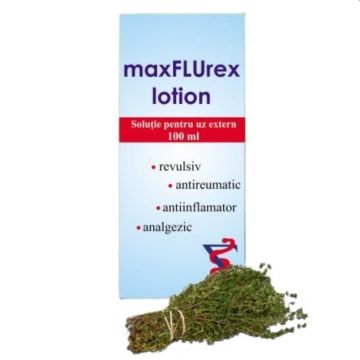 Maxflurex Lotiune pentru frectie 100 ml