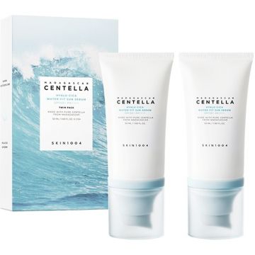 Pachet crema hidratanta de protectie solara cu SPF 50+ PA++++ Hyalu-Cica Skin1004, 50 ml x 2 bucati