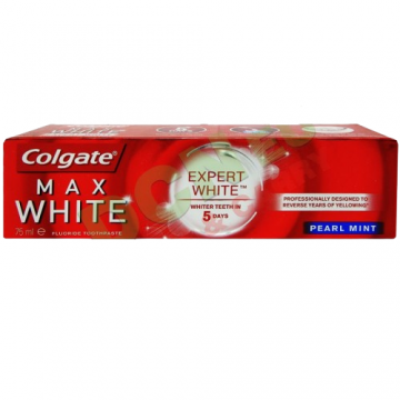 Pasta de dinti Max White Expert Pearl Mint, 75ml, Colgate