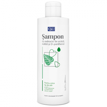 Sampon cu nalba si urzica Q4U, 250ml, Tis Farmaceutic