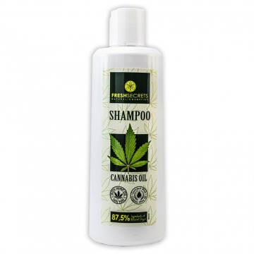 Sampon cu ulei de canabis si ulei de masline, 200ml, Fresh Secrets