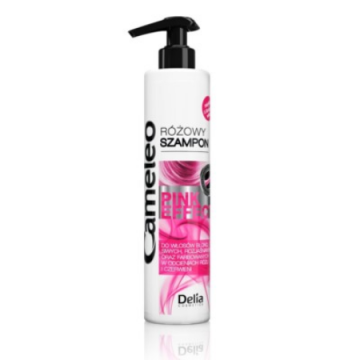 Sampon pentru par Pink Effect, 250ml, Delia Cosmetics