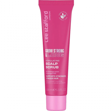 Scrub exfoliant pentru scalp Grow Strong & Long, 100ml, Lee Stafford