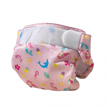 Scutec inot reutilizabil 4-9 kg Roz, 1 bucata, Freds Swim Academy
