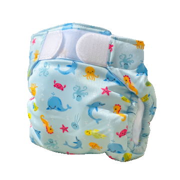 Scutec inot reutilizabil 9-16 kg Albastru, 1 bucata, Freds Swim Academy