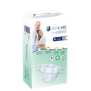 Scutece pentru incontinenta cu aripioare Marimea XL, 20 bucati, Noscare