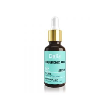 Ser antirid pentru fata si decolteu Hyaluron Acid Filling, 30ml, Delia Cosmetics
