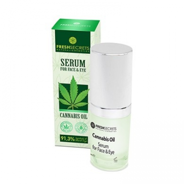 Ser de fata si ochi cu canabis, 15ml, Fresh Secrets