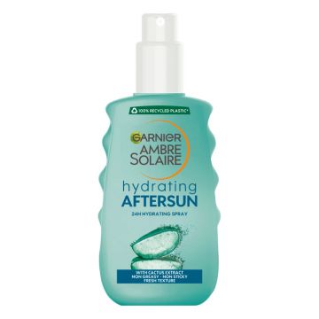 Spray de corp hidratant dupa plaja Ambre Solaire Garnier, 200 ml