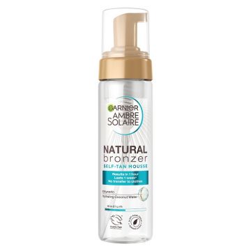 Spuma autobronzanta Ambre Solaire Garnier, 200 ml