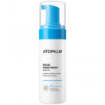 Spuma de curatare faciala pentru piele sensibila, 150ml, Atopalm