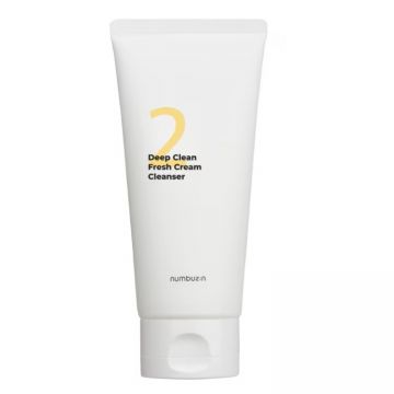 Spuma pentru curatarea fetei, Numbuzin, No.2 Deep Clean Fresh Face Cleansing, 120ml