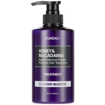 Tratament pentru par Honey & Macadamia Cherry Blossom, 500ml, Kundal