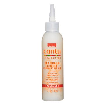 Ulei hidratant pentru par si scalp Tea Tree & Jojoba, 180ml, Cantu