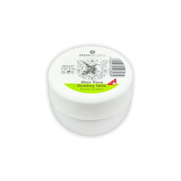 Unt de corp cu lapte de magarita si aloe vera, 60ml, Fresh Secrets