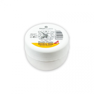 Unt de corp cu lapte de magarita si extract de fructe exotice, 60ml, Fresh Secrets